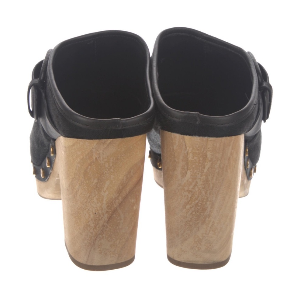 Veronica Beard Calf Hair Mules size 8 - Picture 4 of 5